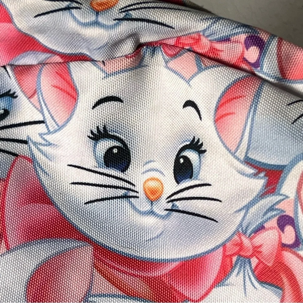Disney Loungefly Marie Aristocats Bookbag Backpack Rare All Over Print